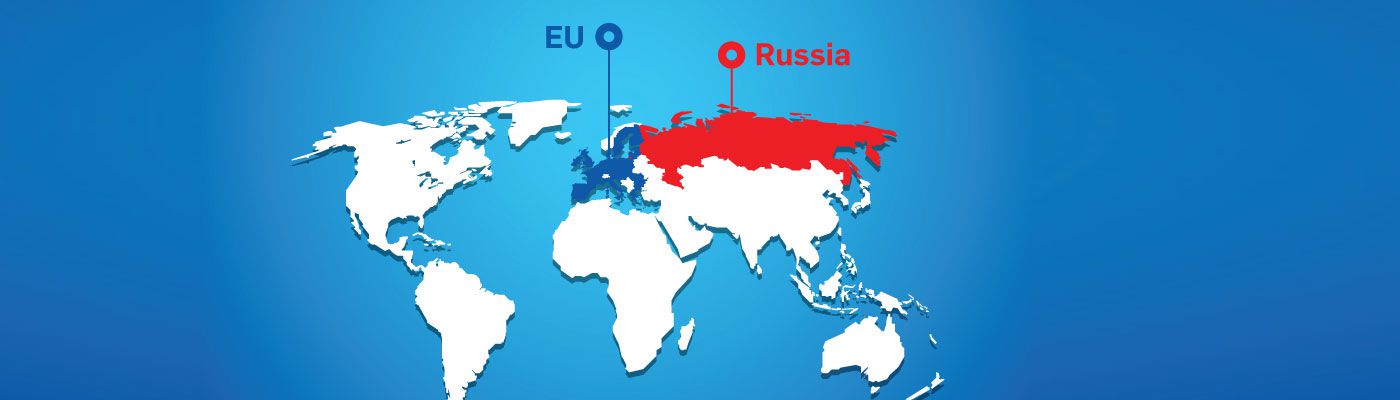 EU sanctions against Russia. Infographic