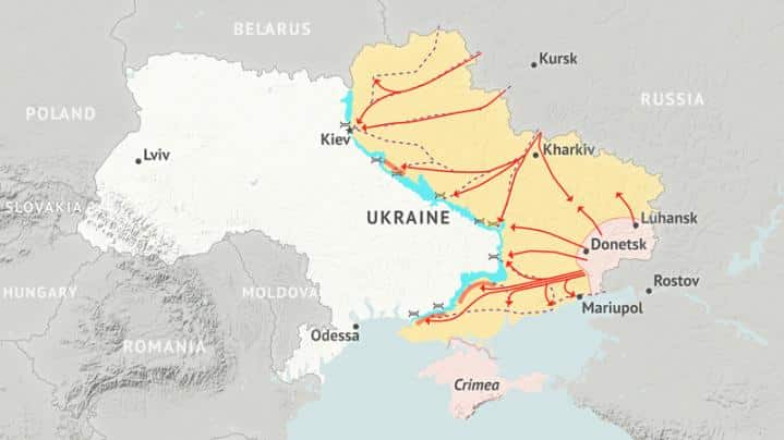 The US global intelligence company Stratfor explained the possible scenarios of the further Russia’s aggression toward Ukraine